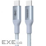 Кабель USB 3.1 Type-C M-M, 2 м, 240W （5A）синій, L534 UGREEN (75732)