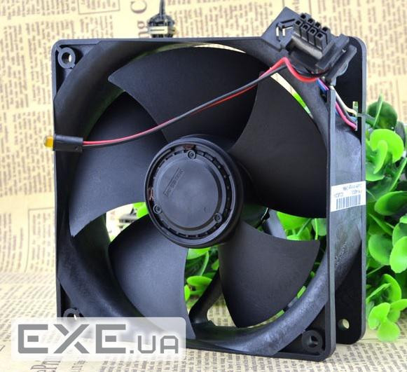 Кулер для охложденія серверних БП 12038 DC sleeve fan 4pin - 120*120*38мм, 6500об/ мин