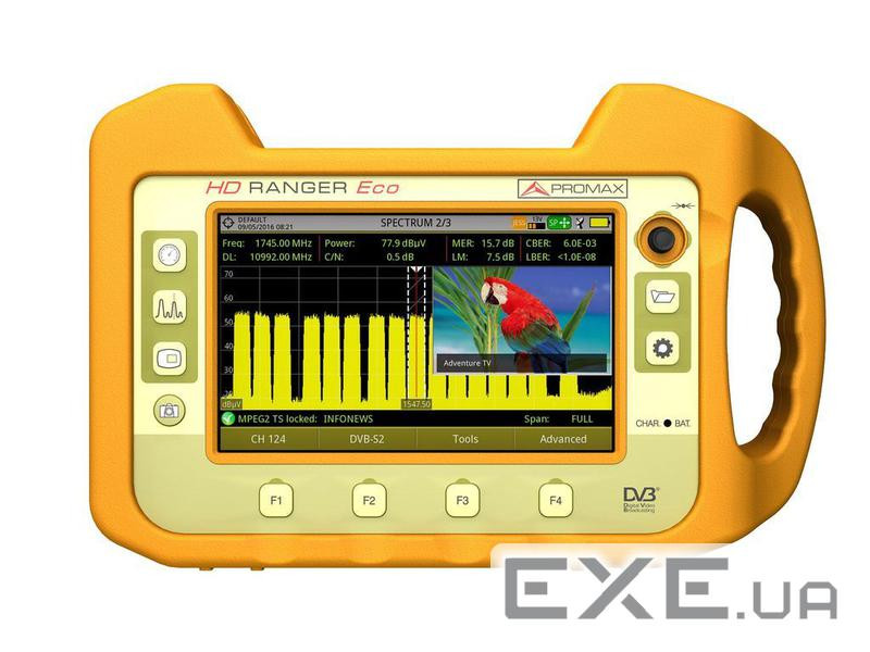 Аналізатор спектру та ТБ-сигналів PROMAX HD Ranger Eco (RG001E)
