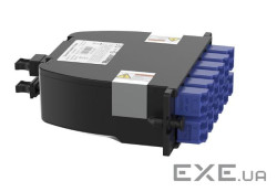 Адаптер для оптико-волоконних зєднань OS2, 12xLC Duplex, 2xMPO (FC29N-24-10AS)