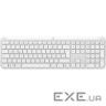 LOGITECH Signature Slim Wireless Keyboard K950 - OFF WHITE - US INT"L - 2.4GHZ/BT (920-012466)