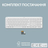 LOGITECH Signature Slim Wireless Keyboard K950 - OFF WHITE - US INT"L - 2.4GHZ/BT (920-012466)