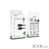 Дата кабель USB 2.0 AM to Lightning 2.0m 2.4A TPE black Acefast (6974316286271)