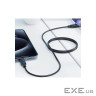 Дата кабель USB 2.0 AM to Lightning 2.0m 2.4A TPE black Acefast (6974316286271)