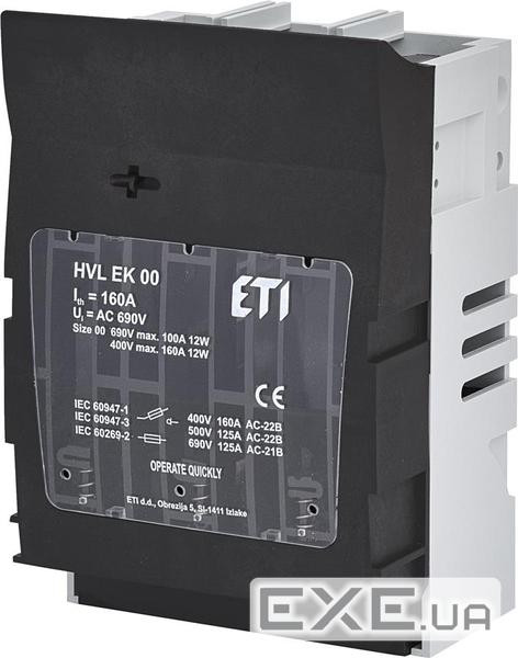 Роз"єднувач ETI EK 00 160А 3p (1701250) 3p (1701250)