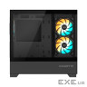 Корпус GIGABYTE C201 Panoramic Black (GB-C201P)