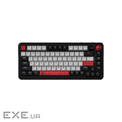 Клавіатура Ajazz AK820 MAX Avocado Switch Black RGB USB/Wireless/Bluetooth UA Black (AK820MAX-AS-BG)