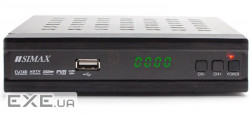 Ресивер (тюнер ) IPTV DVB-T2 SIMAX Metal Blue / Silver KL1801