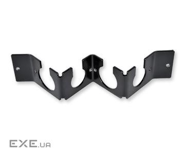 Кабельний ввід 2х20мм + 2x25мм до оптічноі патч-панелі LANS, чорний (UA-LANS-4ACEB)