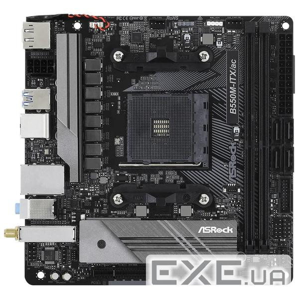 Материнська плата ASROCK B550M-ITX/ac