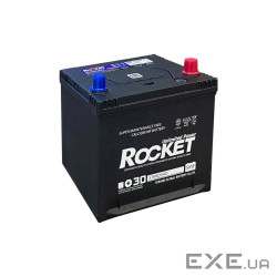 Акумулятор автомобільний ROCKET SMF 50Ah ASIA Ев (-/+) (520CCA) (SMF 55D20AL)