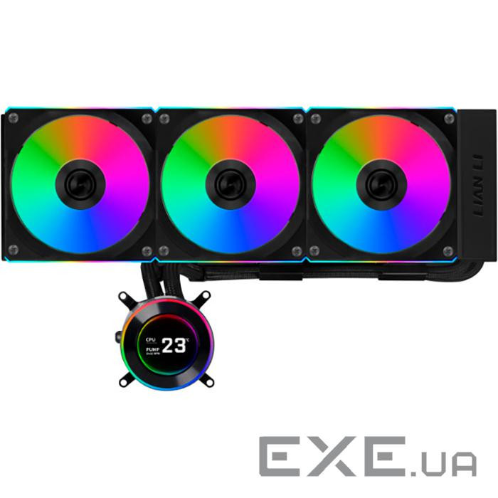 Система водяного охолодження LIAN LI HydroShift II LCD-C 360CL Black (G89.GHS2 (G89.GHS2LCDS36NB.00)