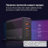Зарядний пристрій ColorWay Power Delivery (2USB-A + 2USB TYPE-C) (65W) black (CW-CHS040PD-BK)