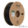Пластик для 3D-принтера eSUN PLA LW 1,75mm 1kg BLACK (PLA-LW175B1P1)