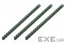 Пластикові пружини для біндера 2E, 16мм, темно-зелені, 100шт (2E-PL16-100DGR) (2E-PL16-100DGR)
