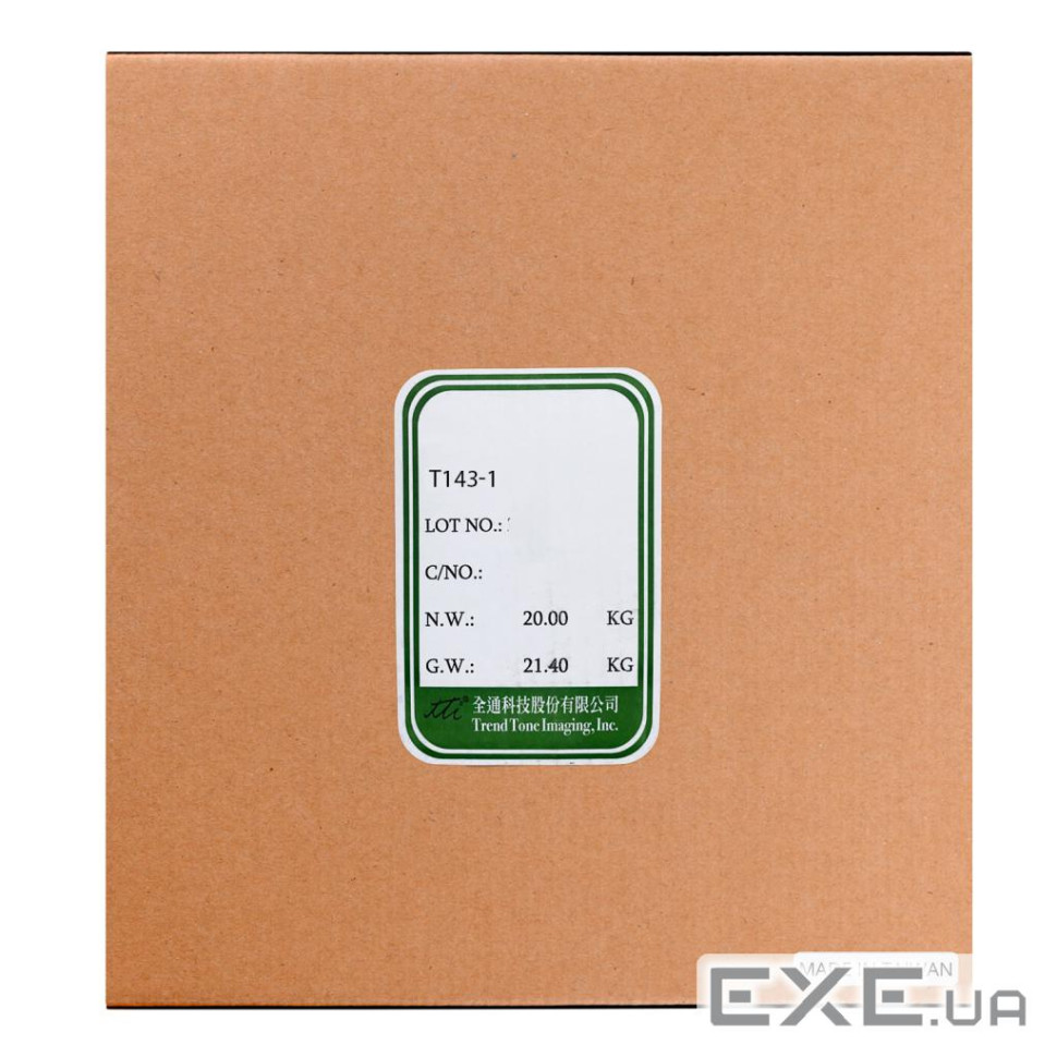 Тонер Kyocera Mita P3045 пакет, 20 кг (2x10 кг) TTI (T143-1)