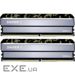Модуль пам'яті G.SKILL Sniper X Digital Camo DDR4 3200MHz 32GB Kit 2x16GB (F4-3200C16D-32GSXKB)