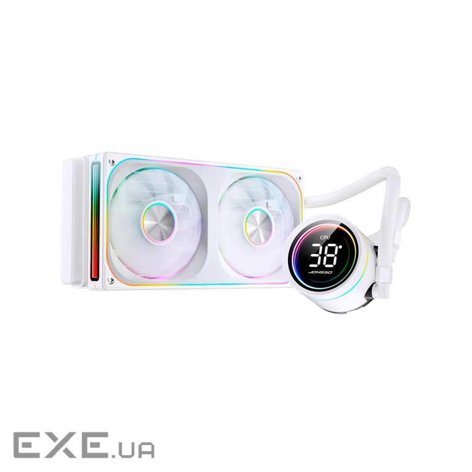 СВО JONSBO TH-240 White (Intel LGA 1200/115X/17XX/1851, AMD AM4/AM5)