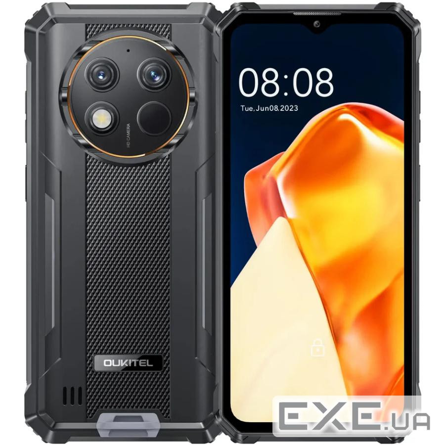 Смартфон Oukitel G1S 6.5"HD+ /4GB/128GB/ T606 /10600mAh /13+5Мп/ IP69K /NFC Black (G1S_BK)