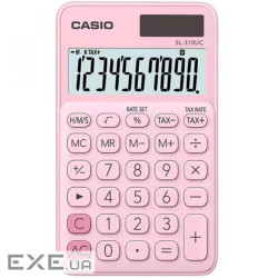 Калькулятор Casio SL-1000SC-PK-W-EP, рожевий (CALC-CAS-SL-310UC-PK)