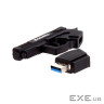 USB флеш накопичувач ColorWay Pistol 64 GB 3.0 Black (CW-USBPL64)