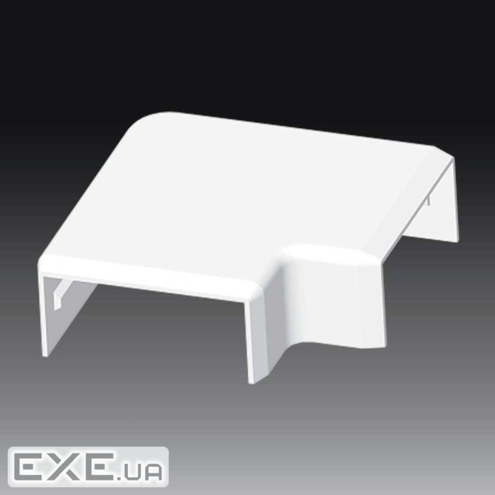 Кут прямий для LHD 50x20, LHD 50x20/1, LHD 50x20/2 , Серія LH, ПВХ (8993_HB) (8993_HB)