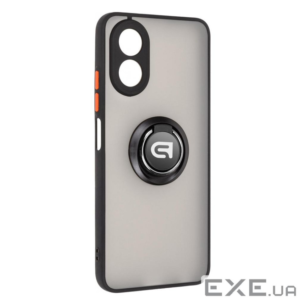 Чохол до мобільного телефона Armorstandart Frosted Matte Ring OPPO A18 4G / A38 4G Black (ARM72699)