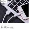 Кабель HOCO X1 USB to iP 2.4A, 1m, PVC, PVC connectors, White (6957531032007)