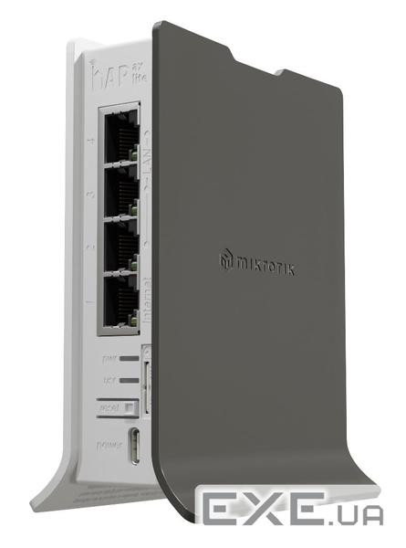 Wi-Fi роутер MIKROTIK hAP ax lite LTE6 (L41G-2AXD&FG621-EA)
