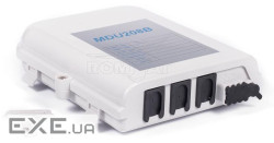 Бокс оптичний RCI MDU 208B (IP54, зовнішній на 3 кабельні вводи, 8 виводів для FTTH патчкордів) )