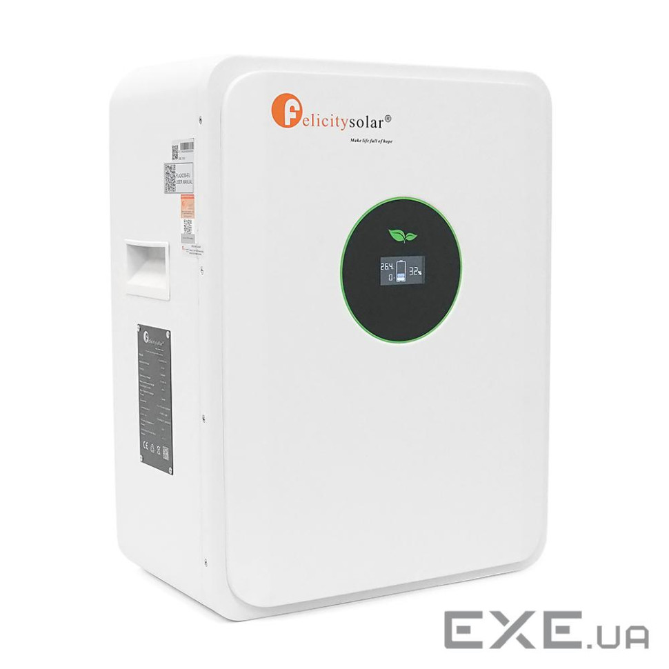 Акумулятор FelicityESS LiFePO4 FLA24230-EU 24v 230Ah, BMS 120A@8S, 5.9kW, до 15 parallel, CAN&am