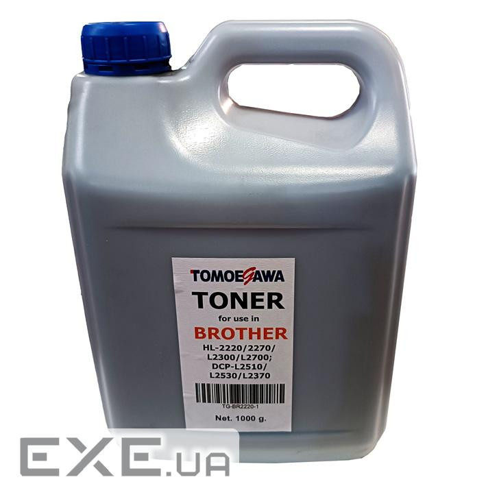 Тонер BROTHER HL-2220/2270/L2300/L2700, DCP-L2510/L2530DW/L2370DN 1кг Tomoegawa (TG-BR2220-1)