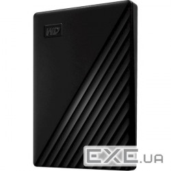 Portable hard drive WD My Passport 1TB USB3.2 Black (WDBYVG0010BBK-WESN)