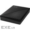 Портативний жорсткий диск WD My Passport 1TB USB3.2 Black (WDBYVG0010BBK-WESN)