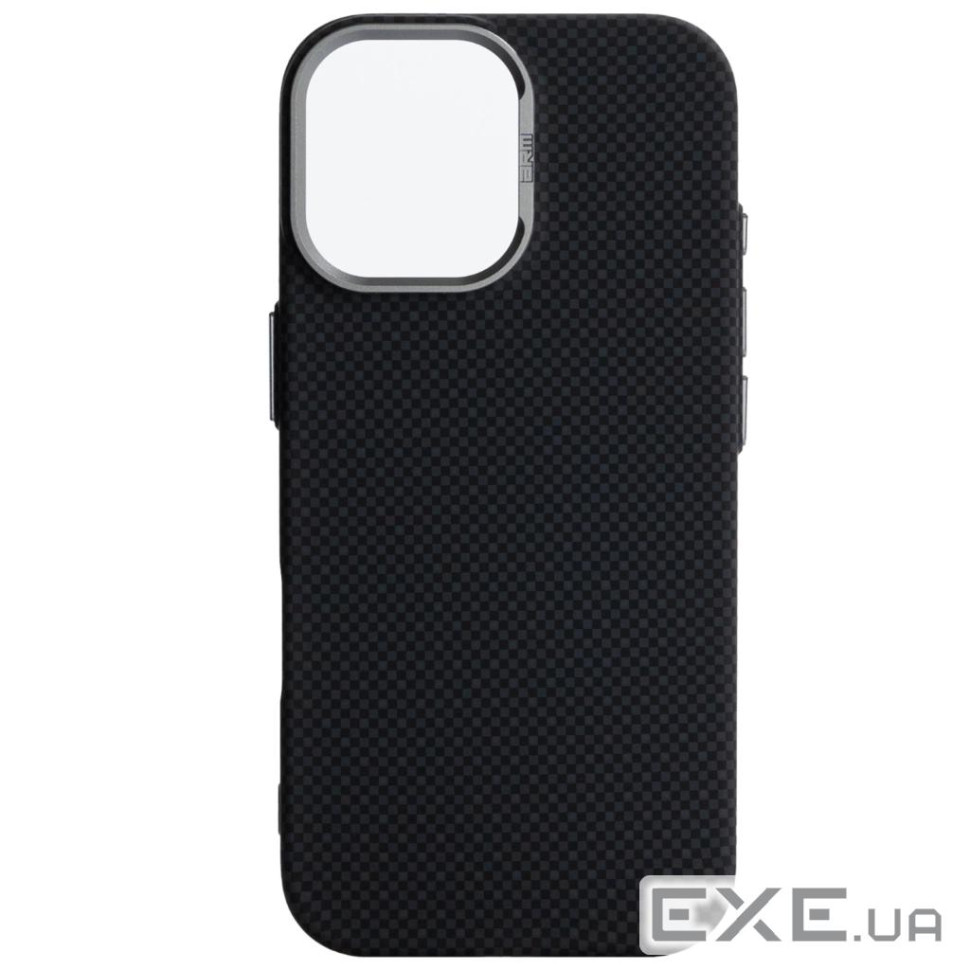 Чохол до мобільного телефона Armorstandart LikeCarbon2 MagCase Apple iPhone 17 Kevlar Bla (ARM88379)
