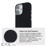 Чохол до мобільного телефона Armorstandart LikeCarbon2 MagCase Apple iPhone 17 Kevlar Bla (ARM88379)