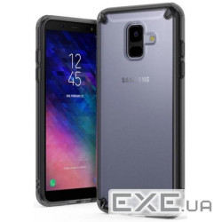 Чохол до мобільного телефона Ringke Fusion Samsung Galaxy A6 Smoke Black (RCS4438)