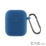 Чохол ArmorStandart Ultrathin Silicone Case With Hook для Apple AirPods 2 Lake Blue (ARM59683)