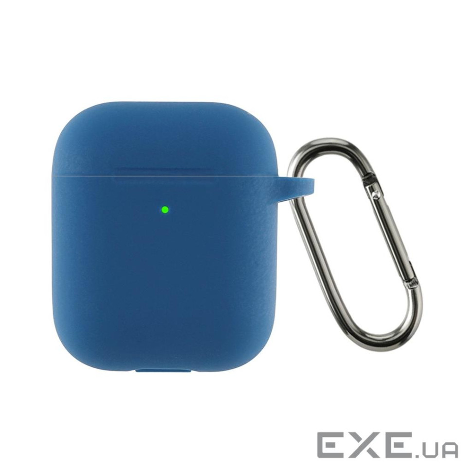 Чохол ArmorStandart Ultrathin Silicone Case With Hook для Apple AirPods 2 Lake Blue (ARM59683)