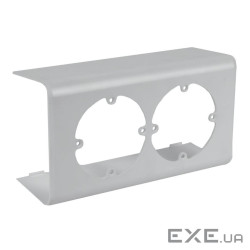 8550-12_HB Рамка подвійна для EKE 100х60 , Серія EKЕ, ПВХ