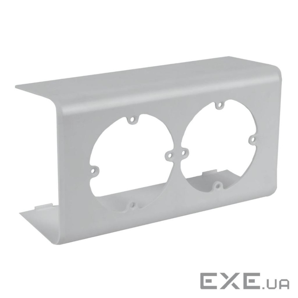 8550-12_HB Рамка подвійна для EKE 100х60 , Серія EKЕ, ПВХ