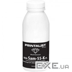 Тонер SamsungCLP-300/310,CLX-2160/3160 55г Black Printalist (Sam-55-K-PL)