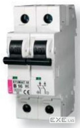 Автоматичний вимикач ETI ETIMAT 10 DC 2p C 50A (6 kA) (2138721)