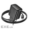 Мережевий зарядний пристрій HOCO CS24A Puerto single-port PD25W charger set (C to iP (6942007639767)
