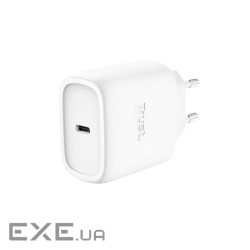 Зарядний пристрій мережевий Trust Maxo 45Вт, GaN, USB-C PD/PPS, білий (25522)