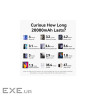 УМБ Vention 20000mAh 22,5W Fast Charging, USB-A, 2xUSB-C, with built-in USB-C cable, Black (FKBB0-C)
