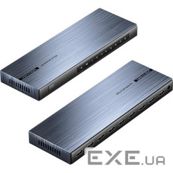 HDMI спліттер 1 to 8 VENTION 1-in-8 Out HDMI Splitter 4K@30Hz (AKQB0-EU)