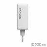 Зарядний пристрій Canyon CU100ACC GaN 100W 3xPD 1xQC EU White (CNS-CUW100ACC)
