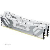 Модуль пам'яті KINGSTON FURY Renegade White/Silver DDR5 8400MHz 48GB Kit 2x24GB (KF584CU40RWK2-48)