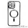 Чeхол-накладка BeCover TPU Chrome Case MagSafe для Apple iPhone 16 Pro Black (712080)